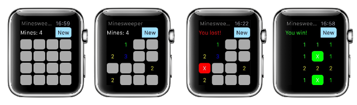 Play Little Minesweeper on your Apple Watch